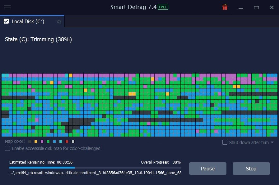 instal the last version for iphoneIObit Smart Defrag 9.0.0.311