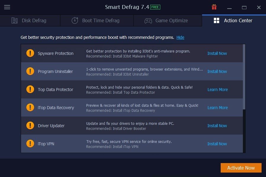 smart defrag 4