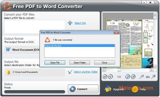 free online word to pdf converter without email