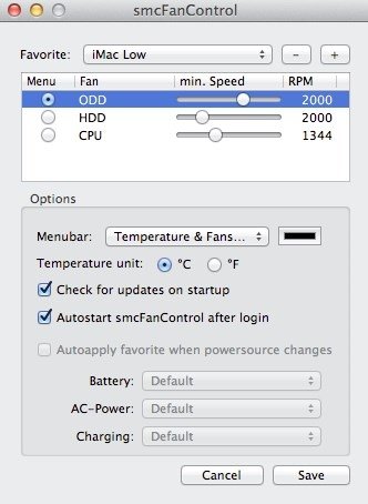 Mac Os X Fan Control App