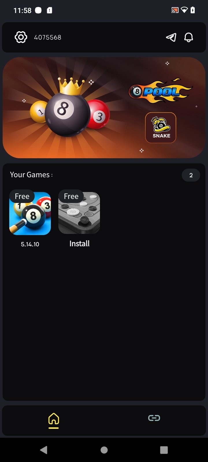 8 ball pool snake apk