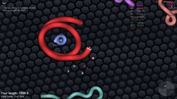 Snake.io - Jogos io da cobra Inicio do Game 