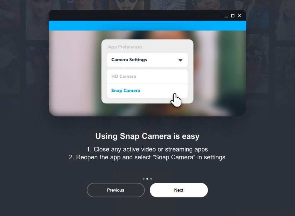 Snap camera не работает в discord