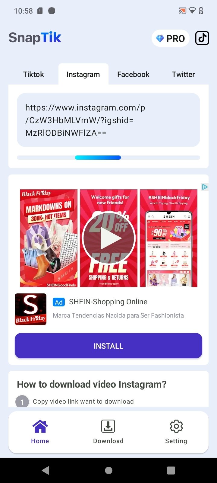 snaptik tiktok downloader