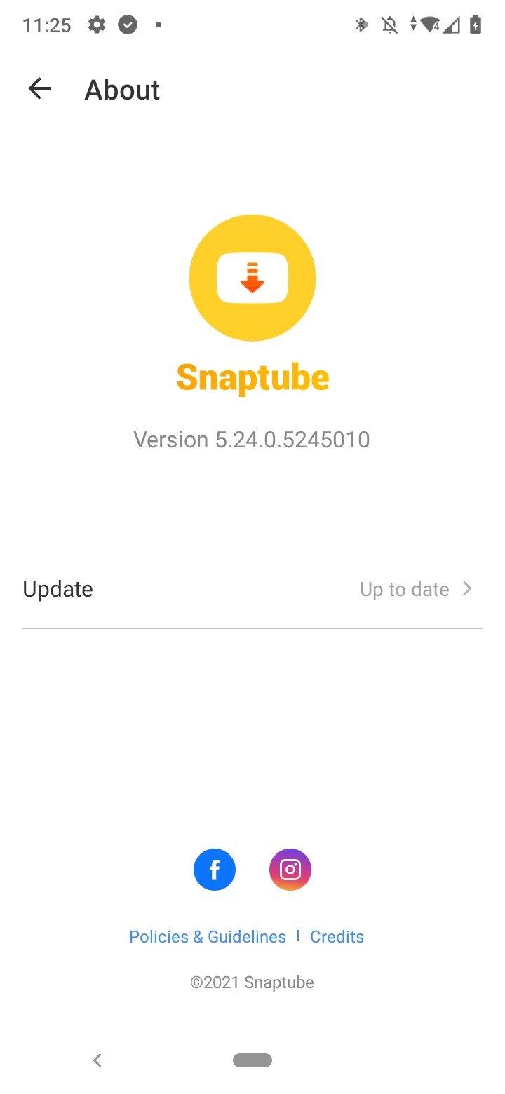 Baixar Snaptube para Android grátis MP3 downloader