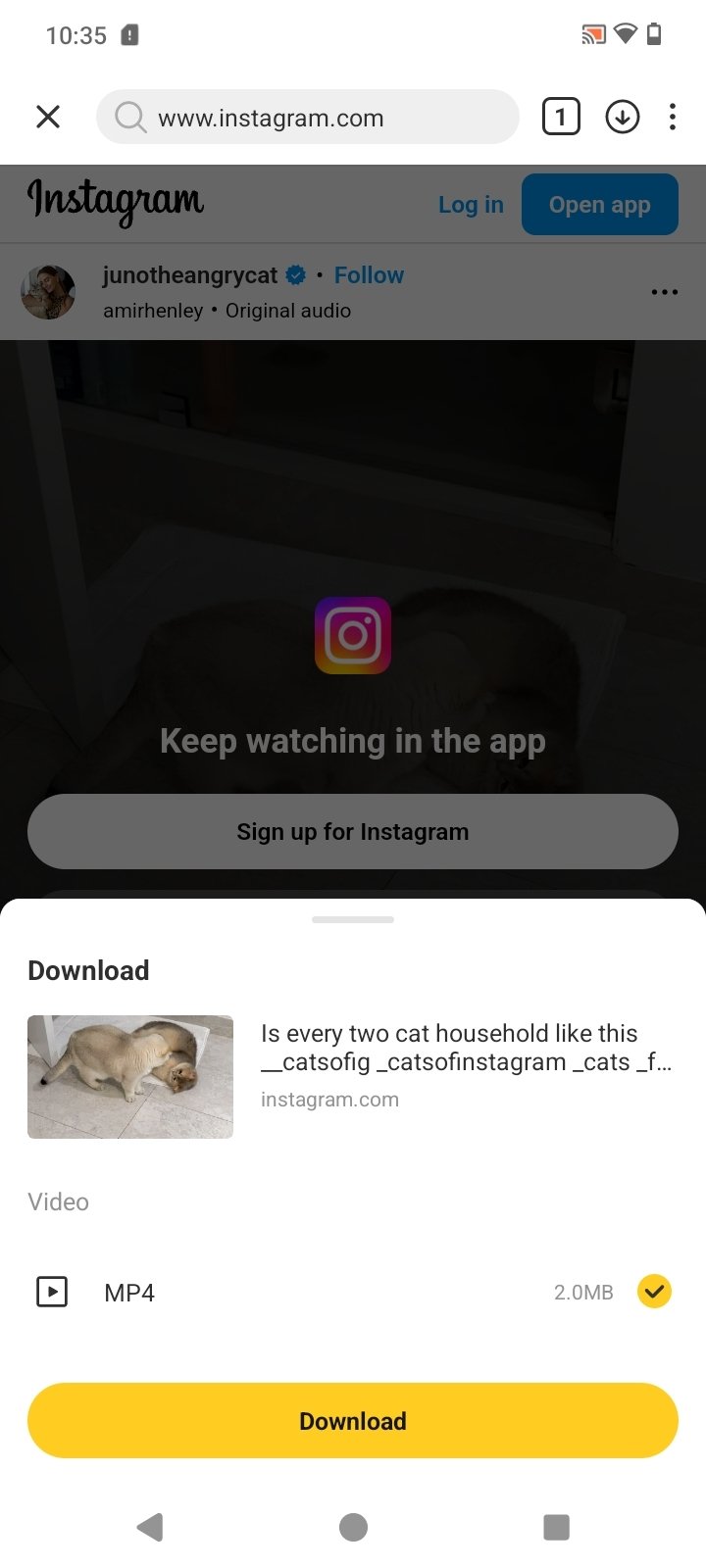 snaptube apk malavida