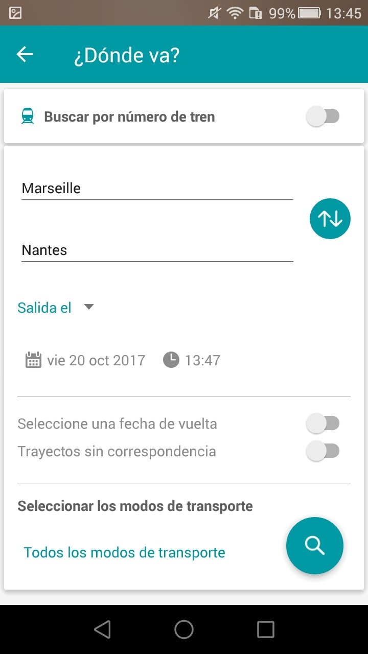 SNCF Android 