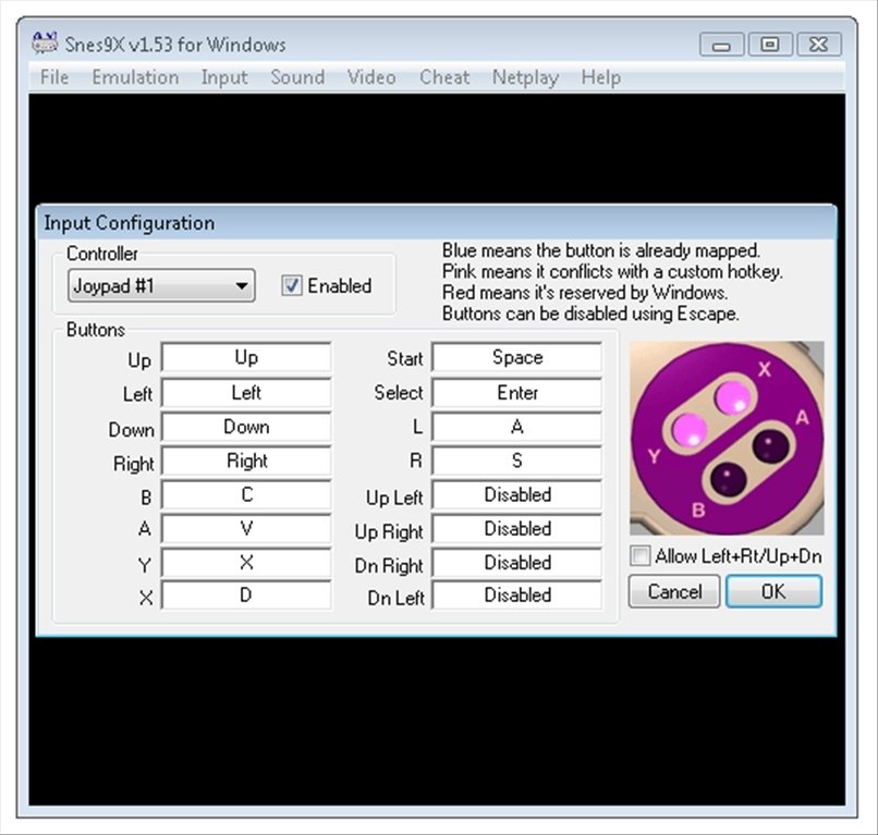 use a usb controller for snes9x emulator for mac