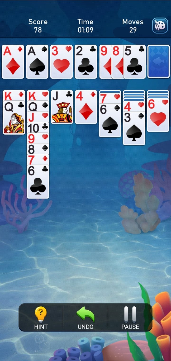 Solitaire Klondike Fish 1.4.30 - Скачать для Android APK бесплатно