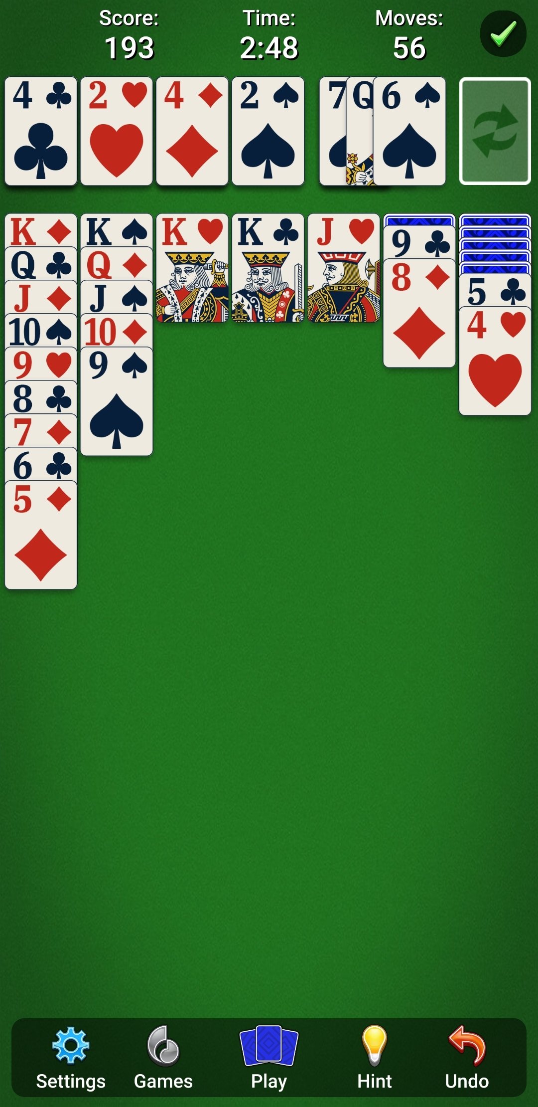solitaire android)