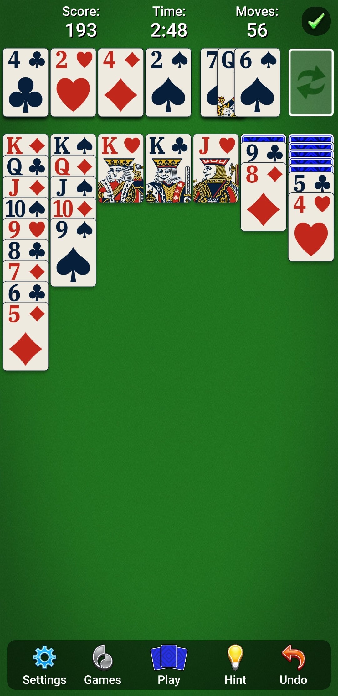 best add free classic solitaire for android