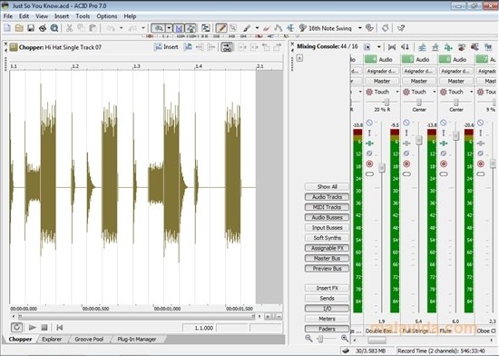 acid pro 8 how to midi