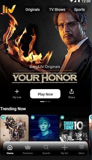 Sony liv premium on sale apk