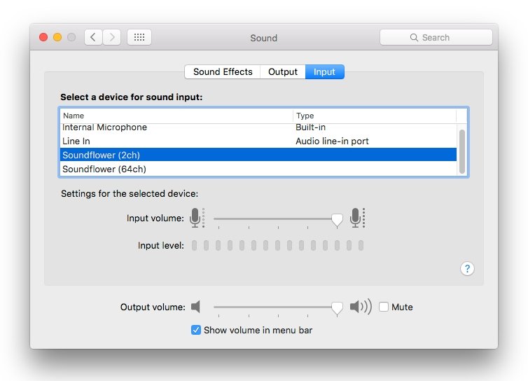 install soundflower mac