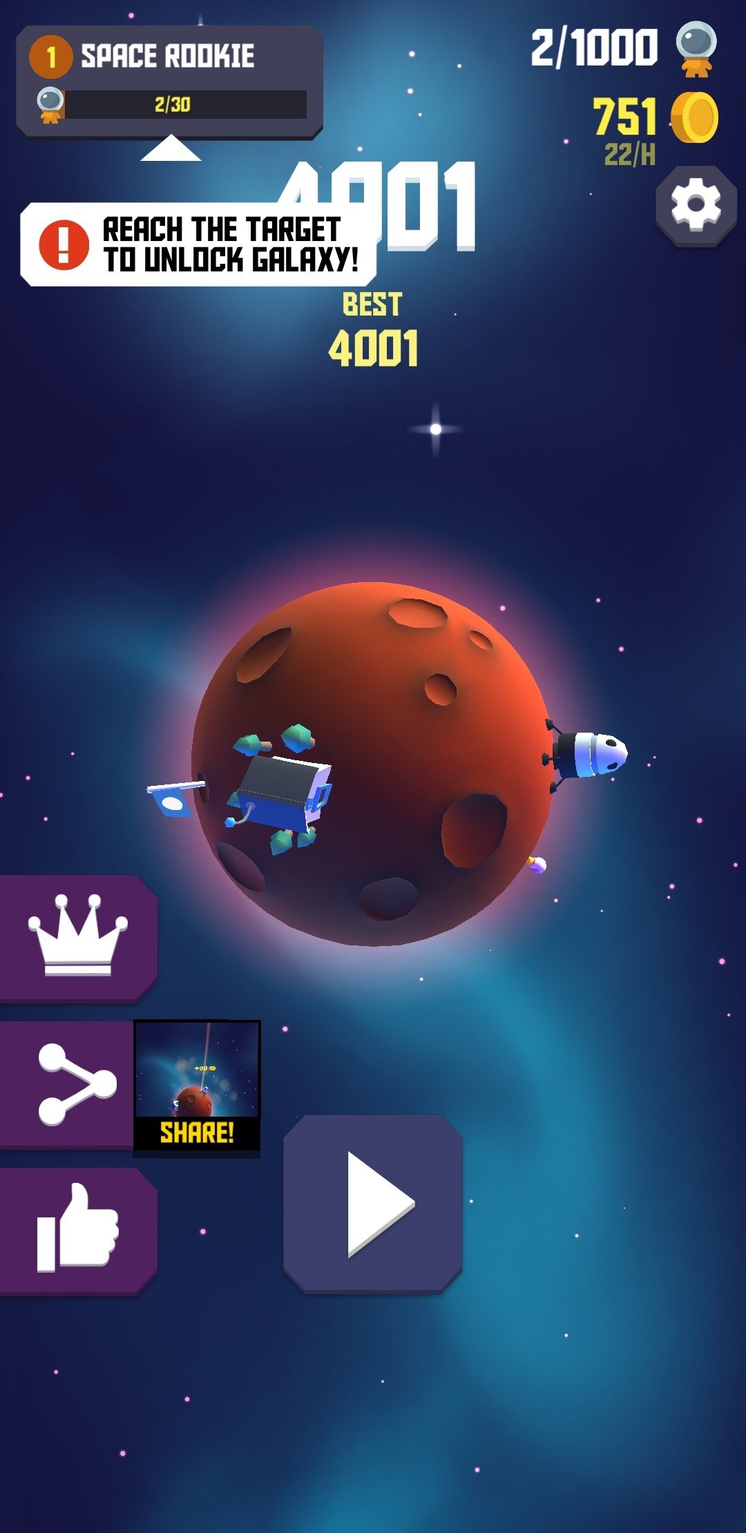 Space Frontier 2 1.7.1.3 - Скачать для Android APK бесплатно