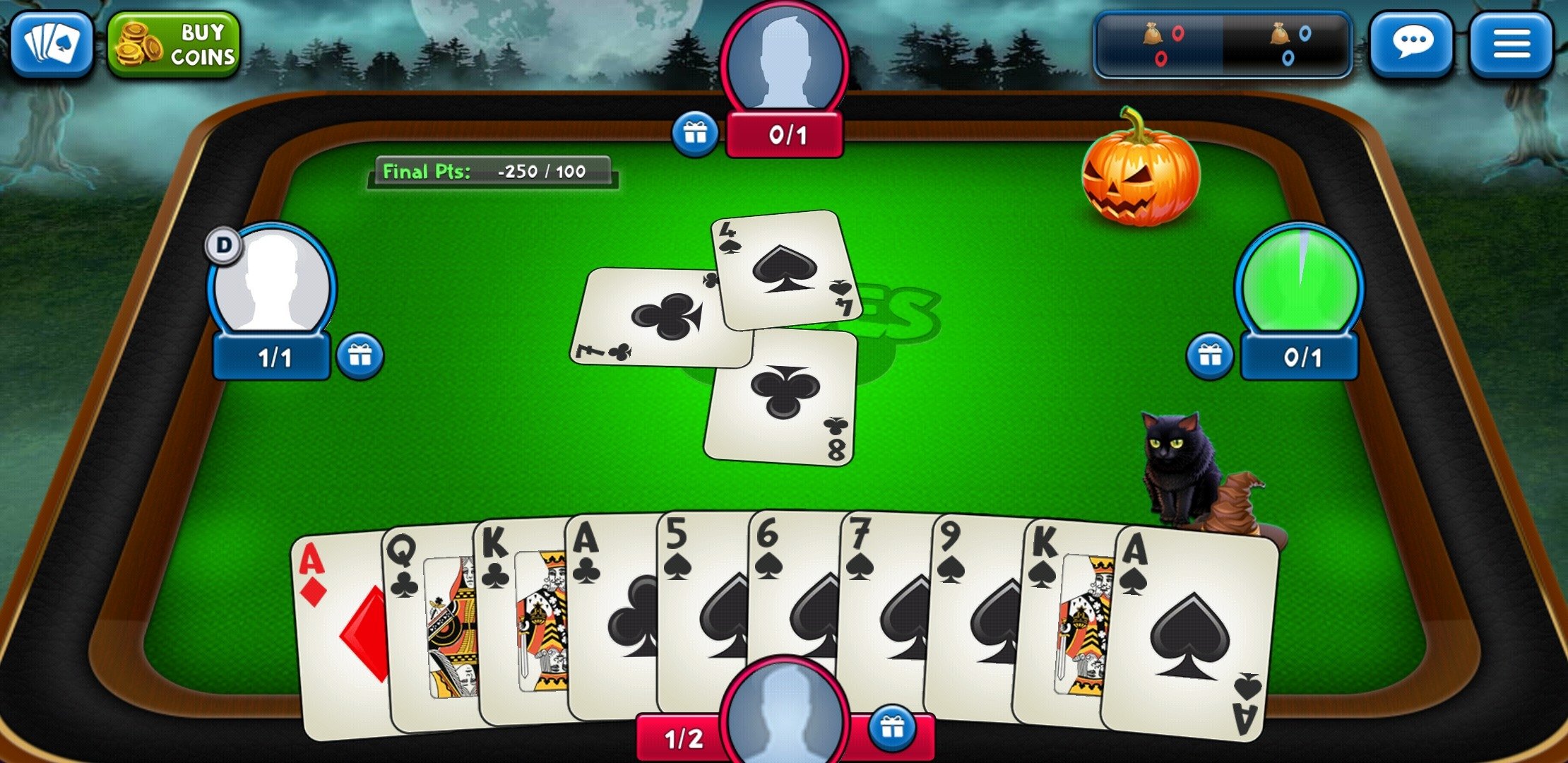 online spades game free