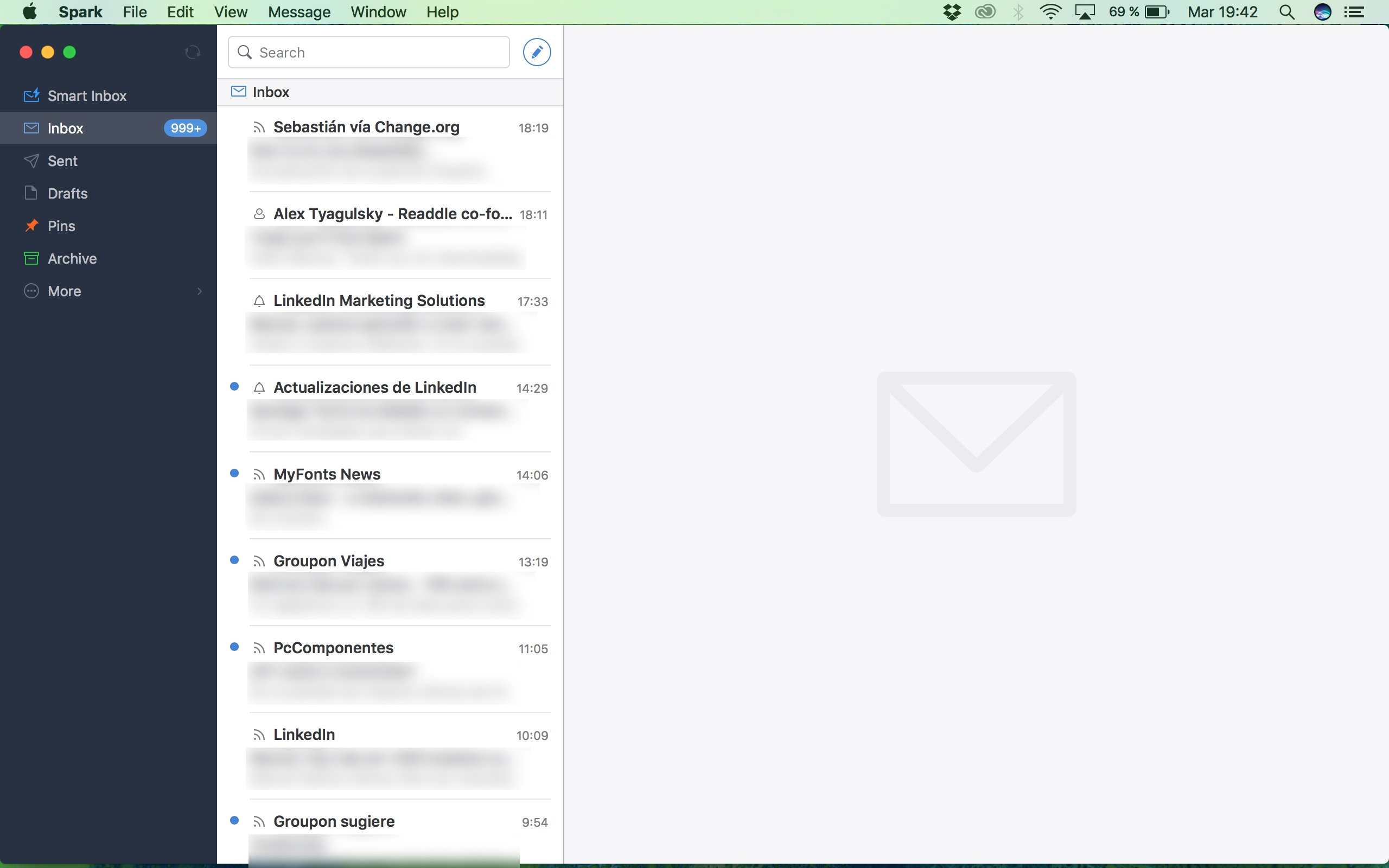 how to use spark email for mac