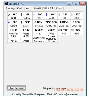 speedfan not installed