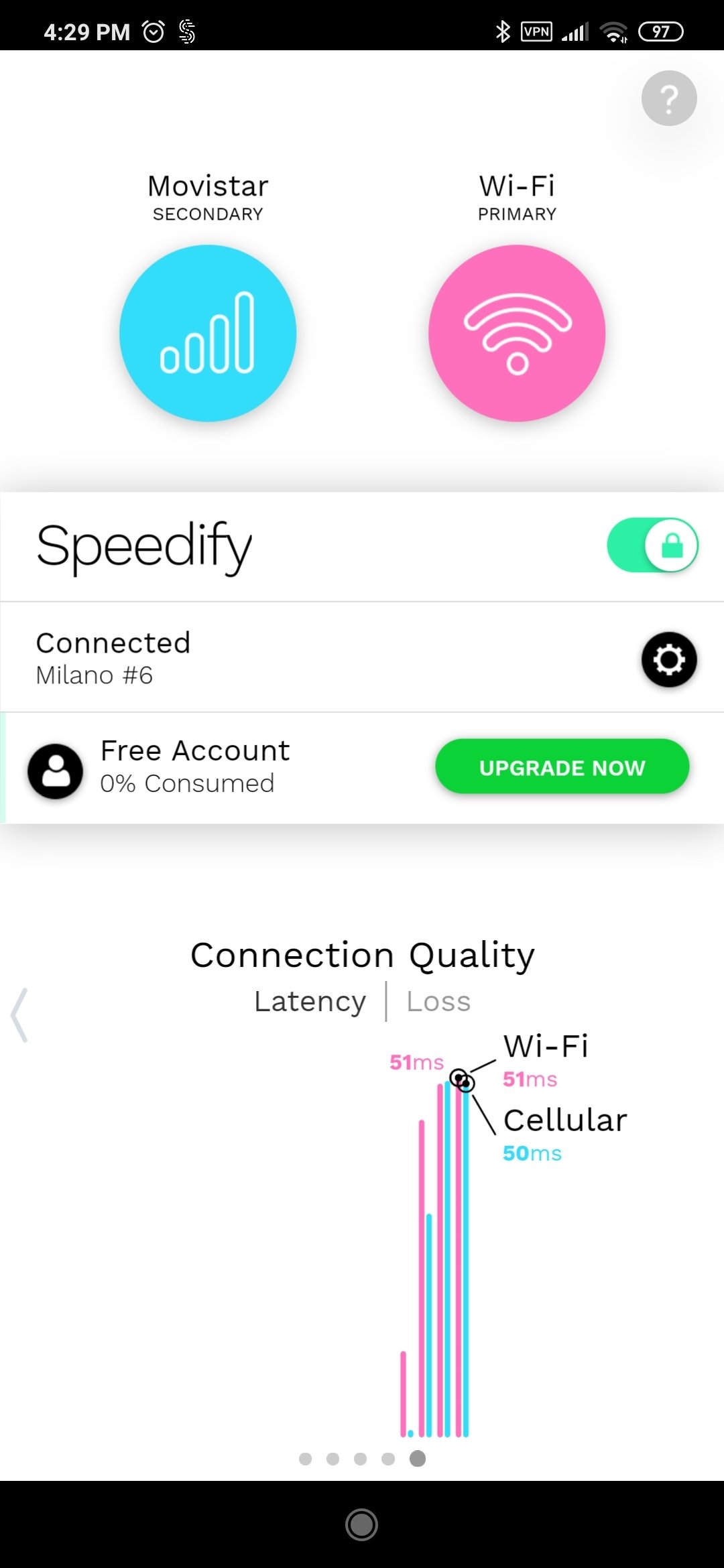 Speedify - Bonding VPN Android 