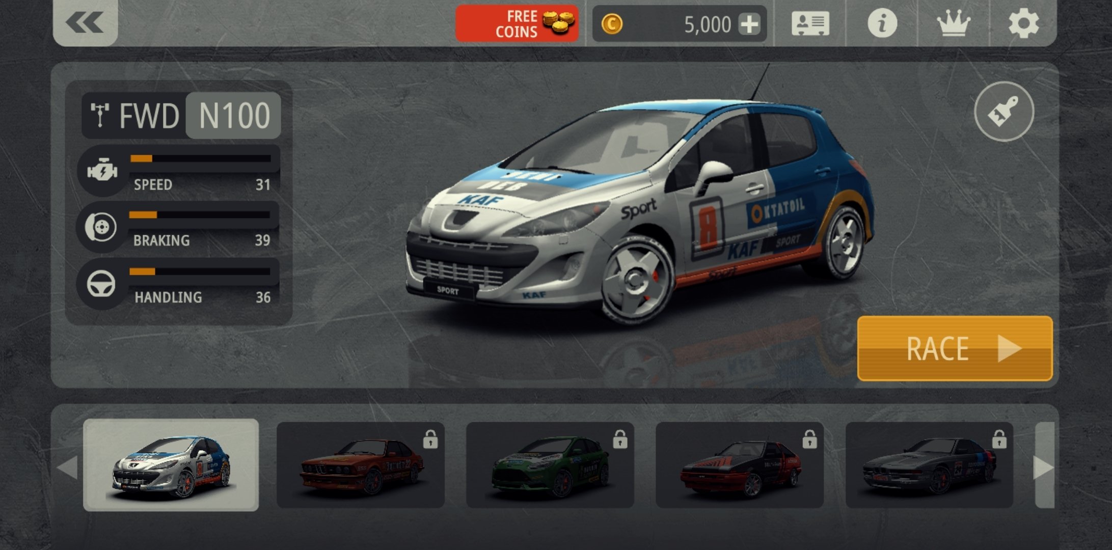 Sport Racing 0.71 - Скачать для Android APK бесплатно