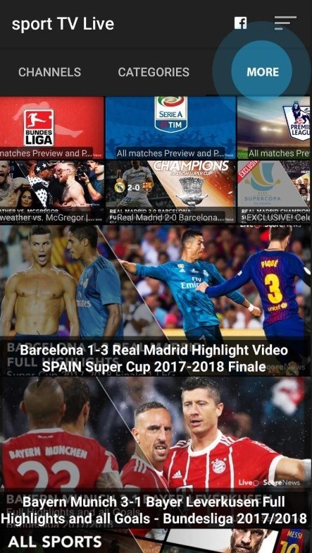 Sport TV Live 2.1.3 - para Android Gratis