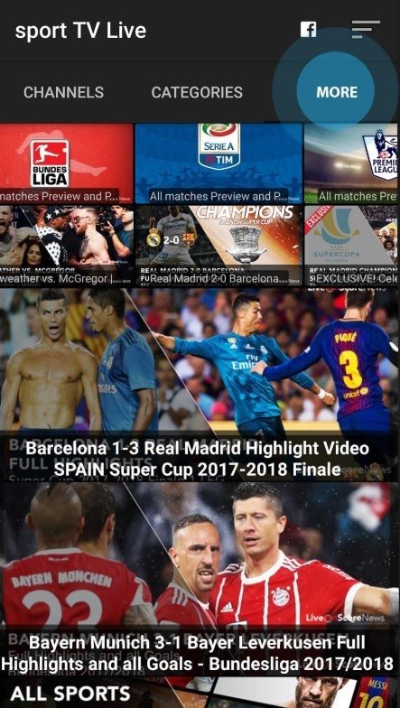 live tv sport apk