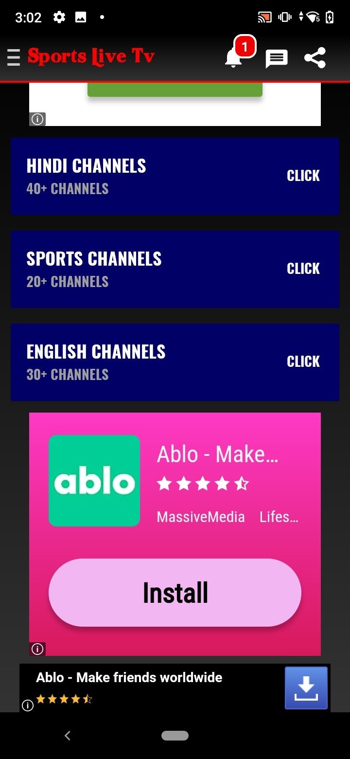 Sports Live Tv APK Download for Android Free