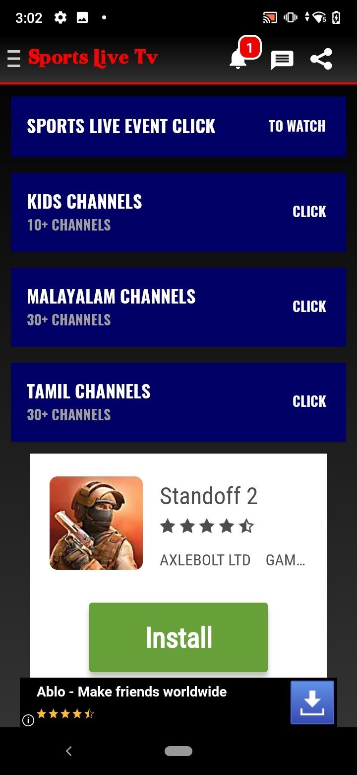 Sports Live Tv APK Download for Android Free