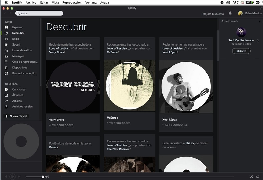 Spotify 1.2 - Download for PC Free