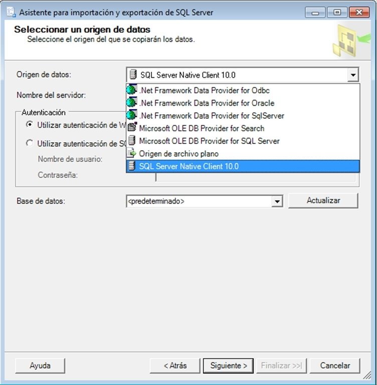 conectar con sql server 2008 express service pack 4 download