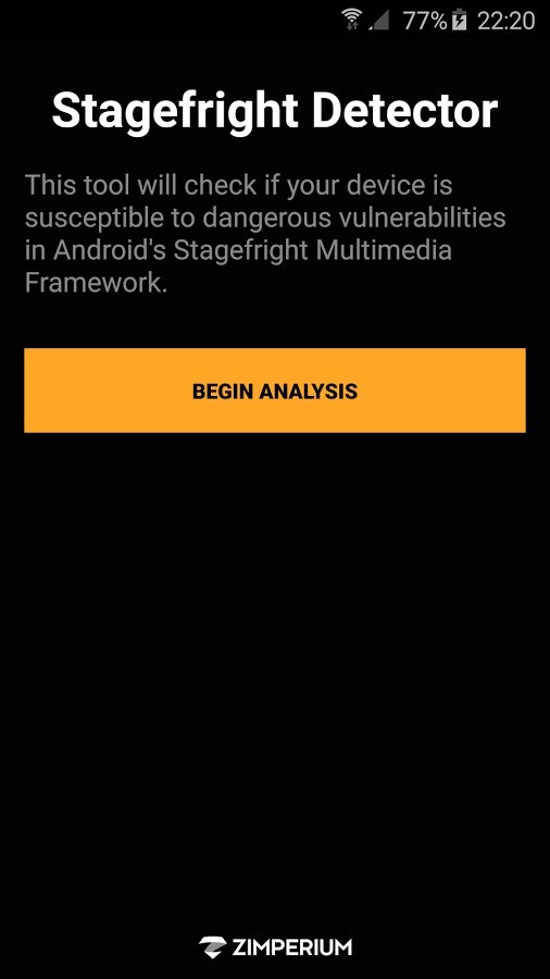 Stagefright Detector App Android 