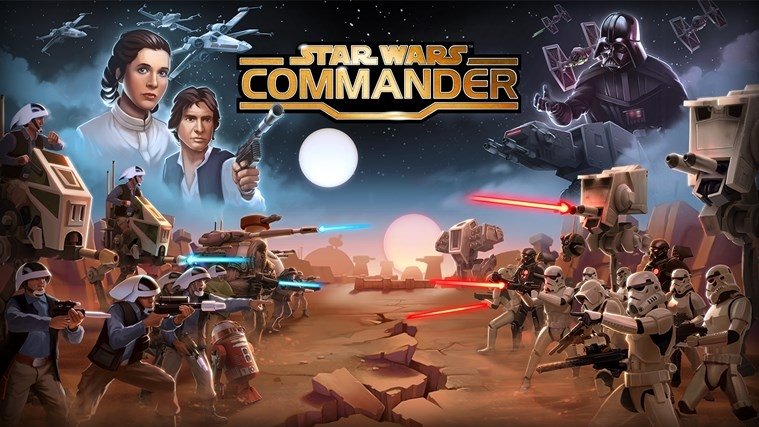 star wars commander rebel units