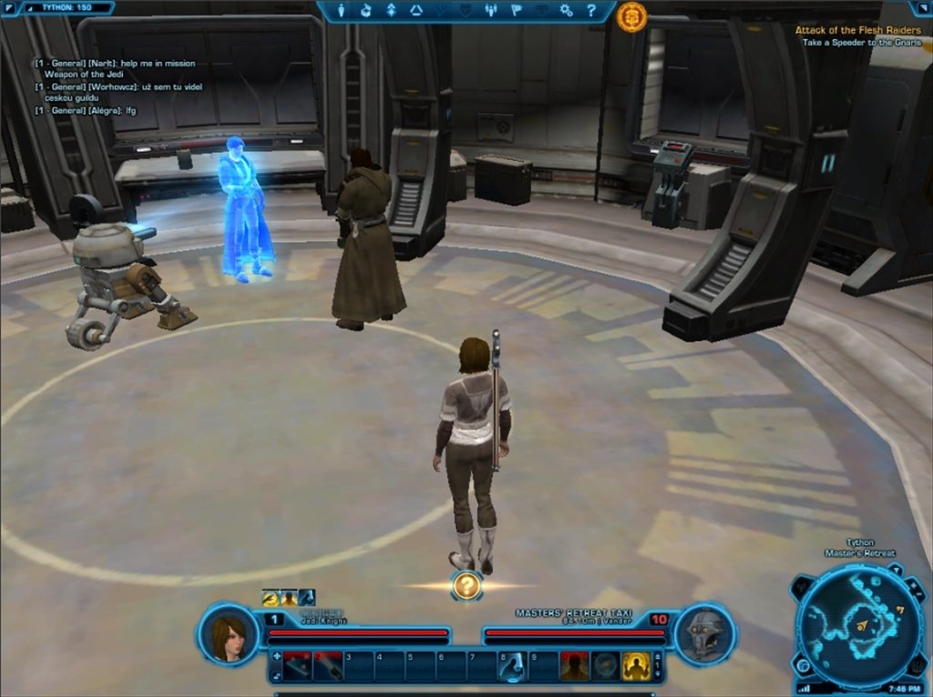 how to run in star wars the old republic pc