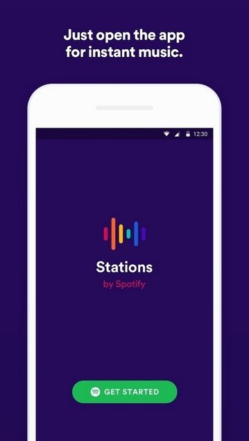 Stations by Spotify Android 