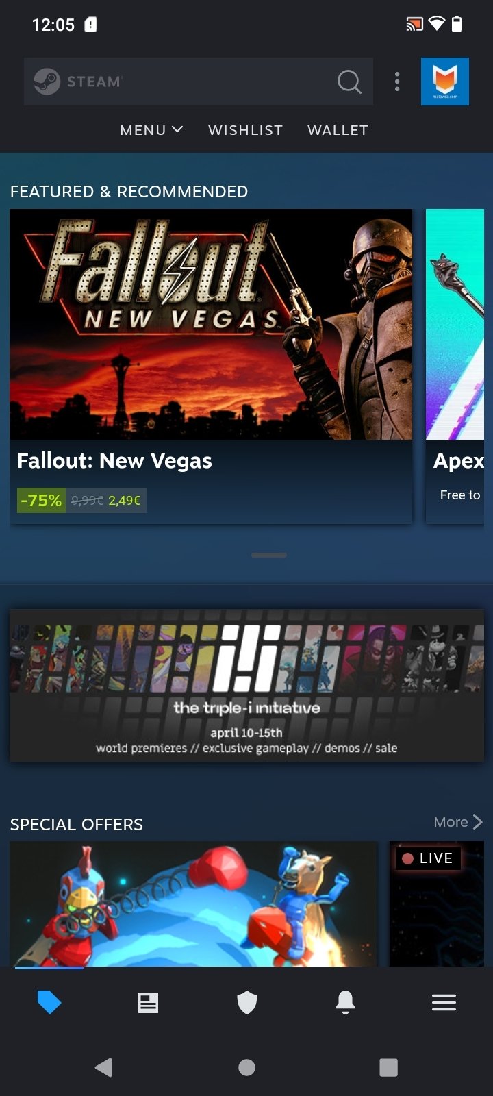 Download Steam for Android - Free - 3.7.2