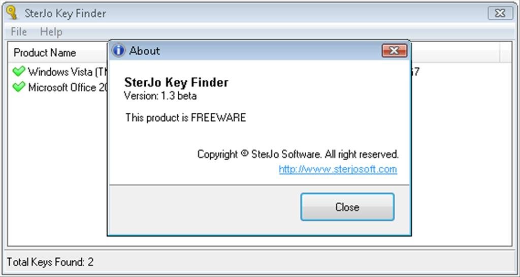 free product key finder program for windows xp