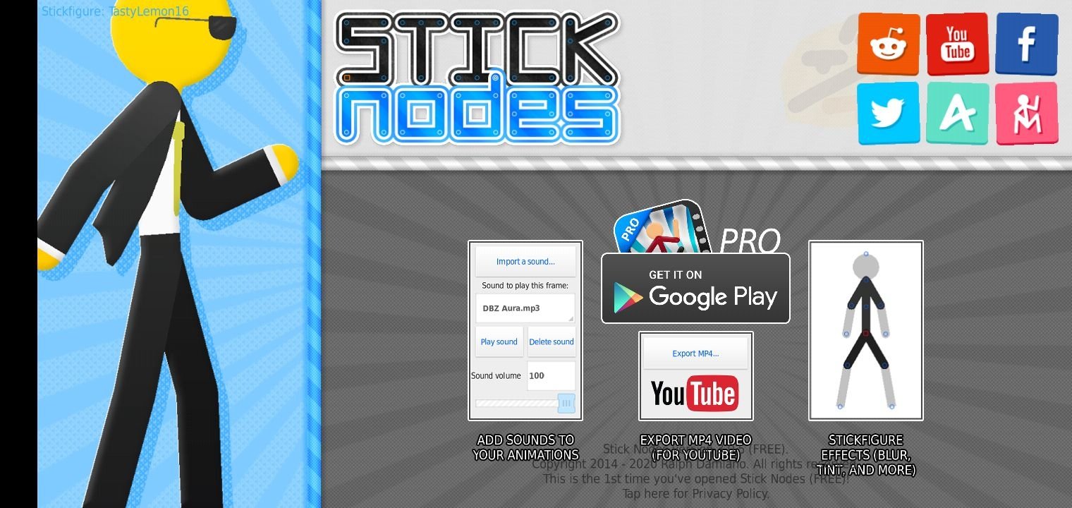 Download Stick Nodes: Stickman Animator android on PC