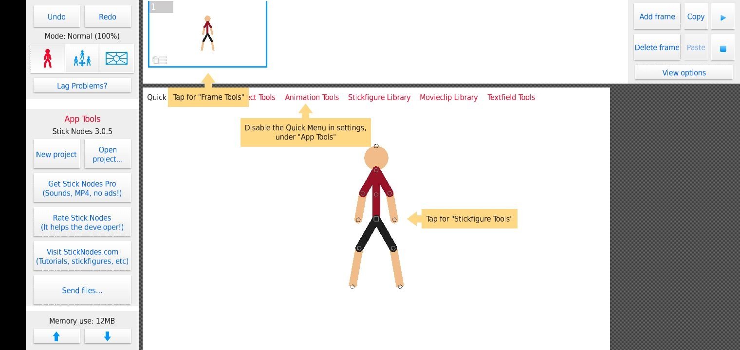 Animator vs Animation - Stick Nodes Pro 