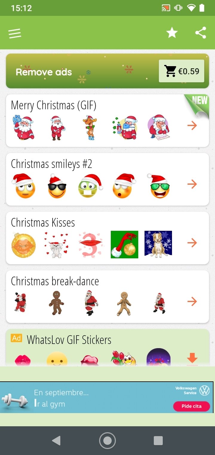 Christmas Stickers for WhatsApp Android