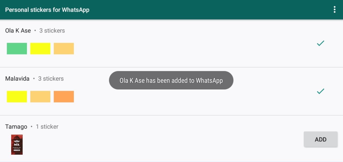 Personal Stickers for WhatsApp 1.11 - Baixar para Android