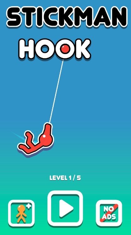 Stickman Hook Free - Download & Play for PC