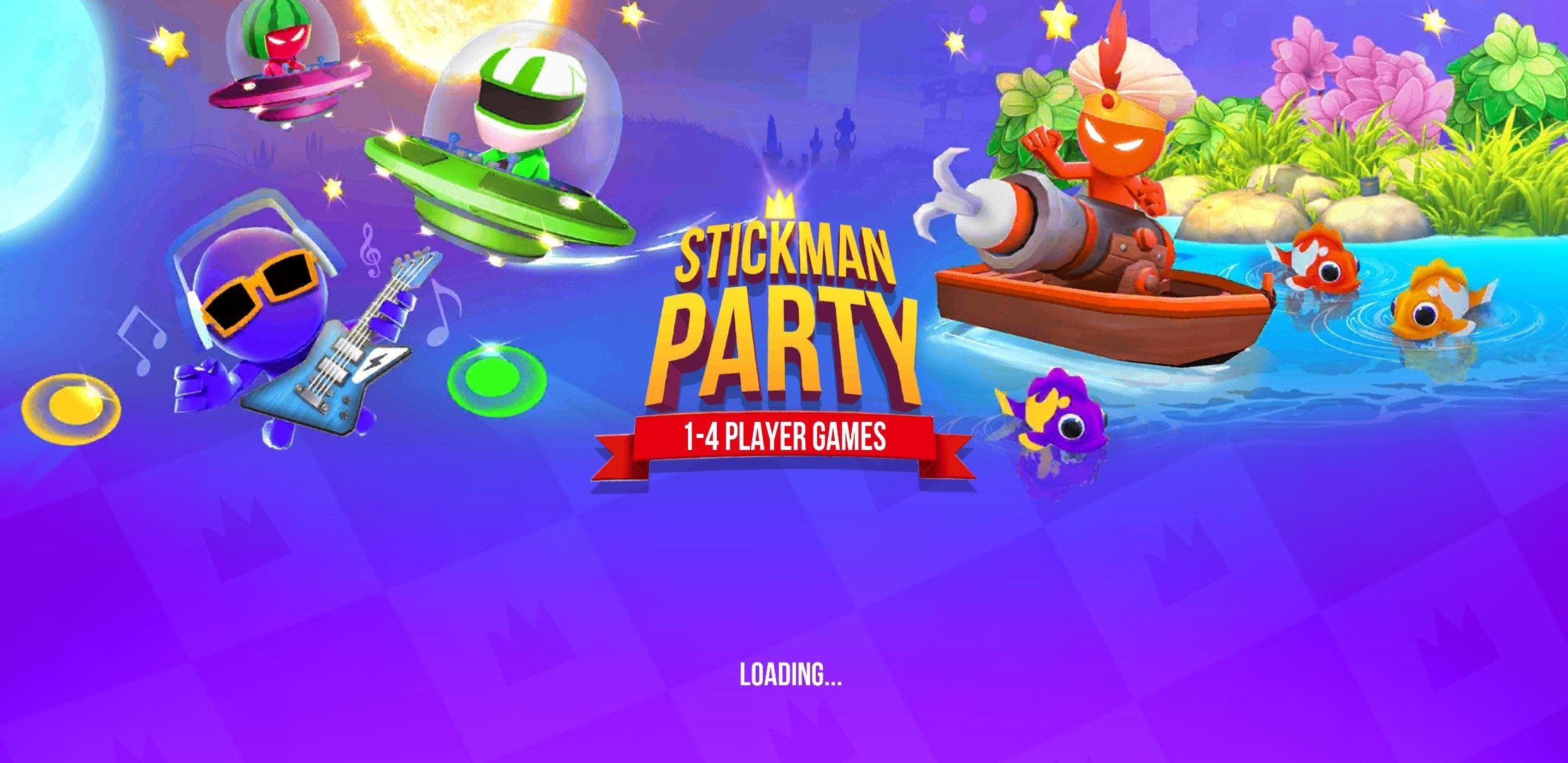 Stickman Party MOD 2.3.8 - Скачать для Android APK бесплатно