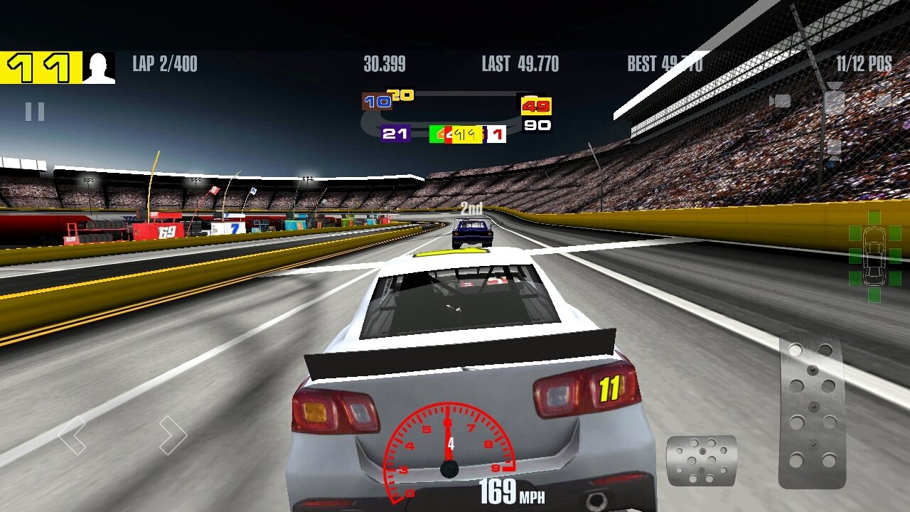 stock car racing game