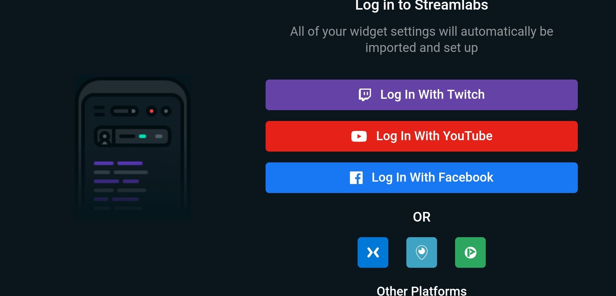 Streamlabs 2 2 1 104 Android用ダウンロードapk無料