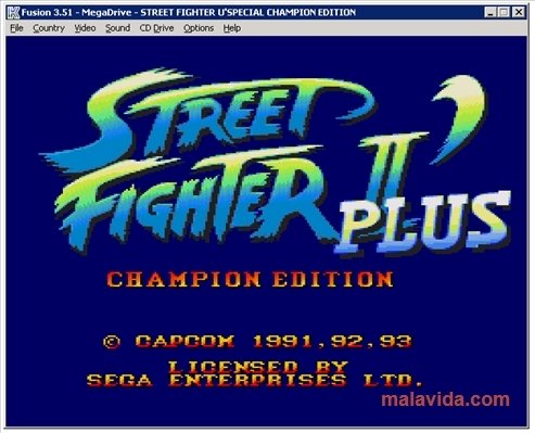 Street Fighter 2 Plus Champion Edition - Download
