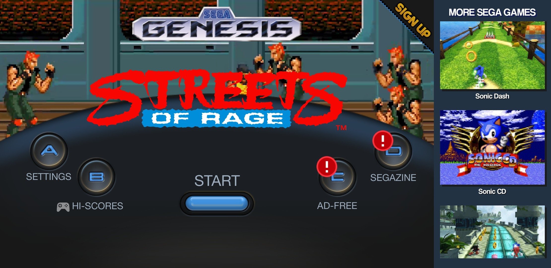 streets of rage 3for android