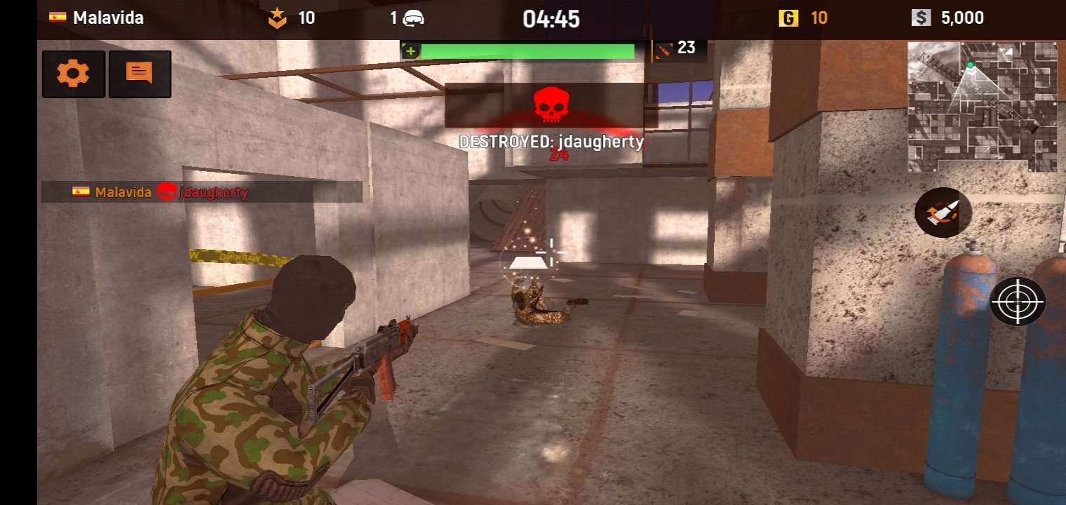 striker zone war: gears of sniper 3d