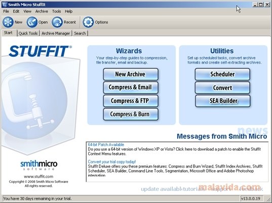 stuffit expander supported formats