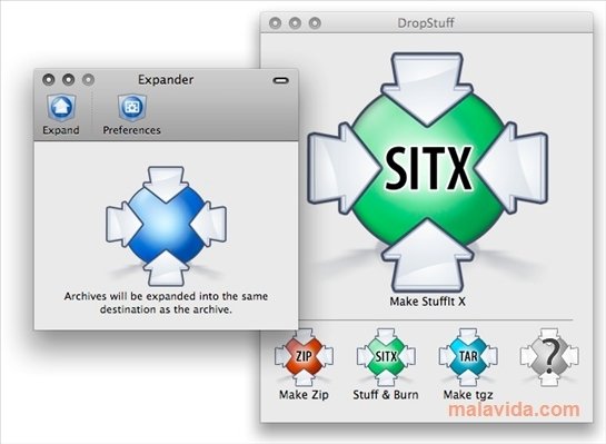 using stuffit expander