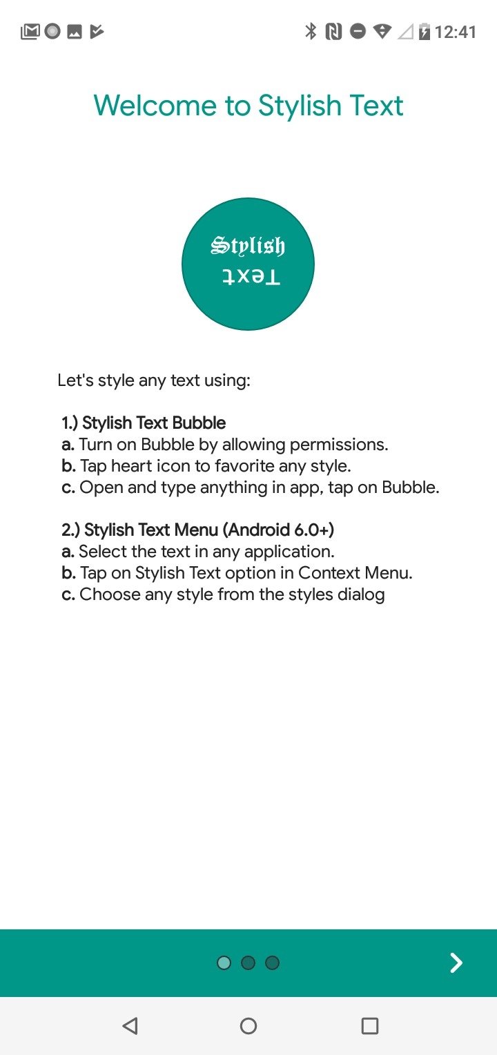 Download do APK de Stylish Text para Android